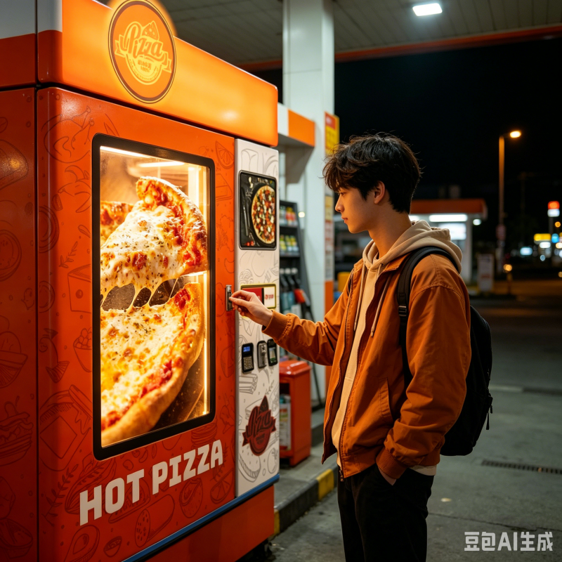 Candy Vending Machine - Industrial Grade Automatic Pizza Vending Machine