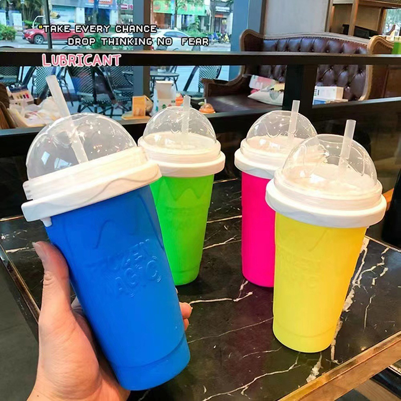 Slushie Machine Vending - Large Capacity Quick-Frozen Slushy Maker Cup