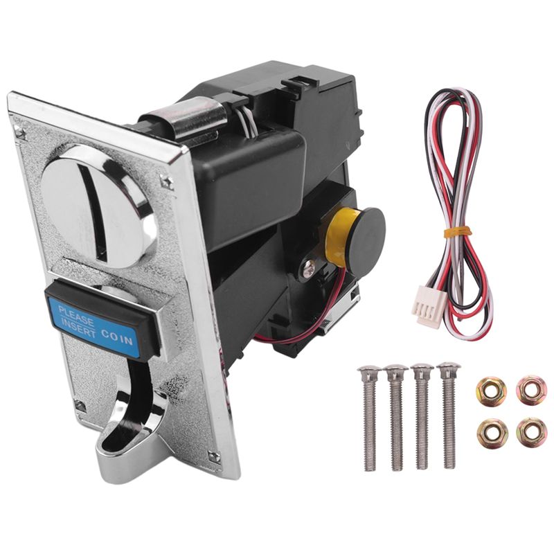 Ticket Redemption Machine - Multi Coin Acceptor Electronic Roll Down