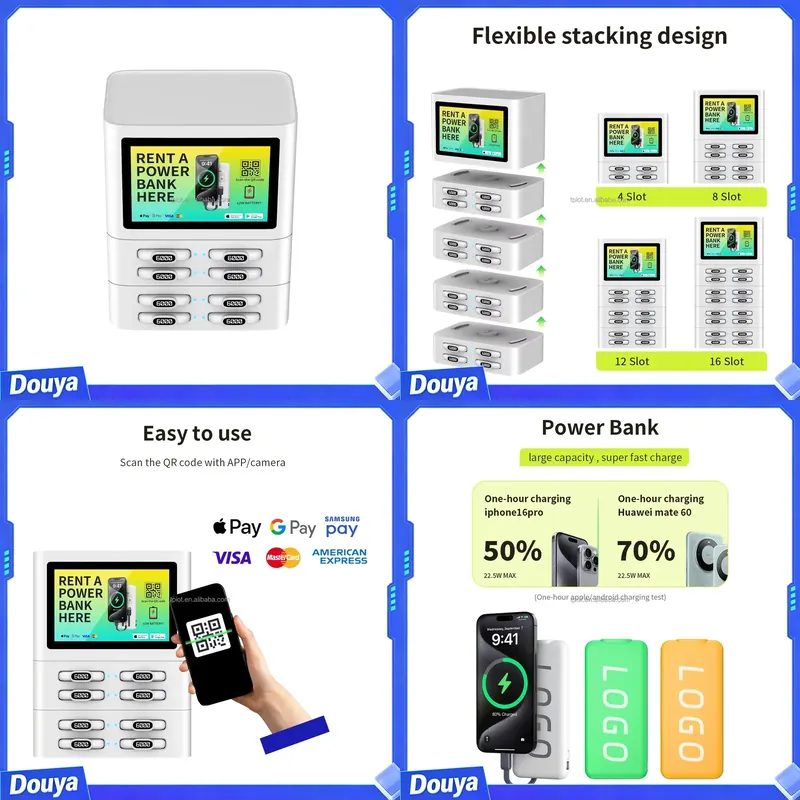 Vending Machine Qr Code - QR 8slots Scan Code Mobile Power