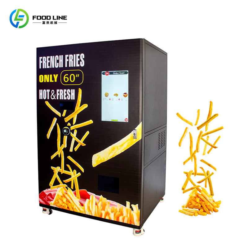 Vending Machine Qr Code - Automatic smart burger vending machine QR
