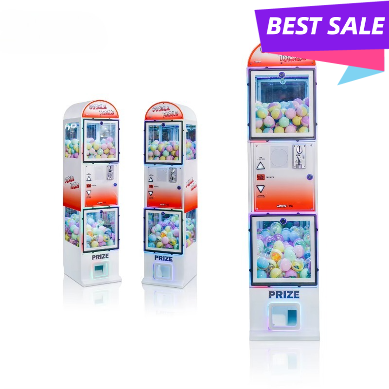 Prize Capsule Toy Machine - Gashapon Capsule Machine Customized Coin Operated