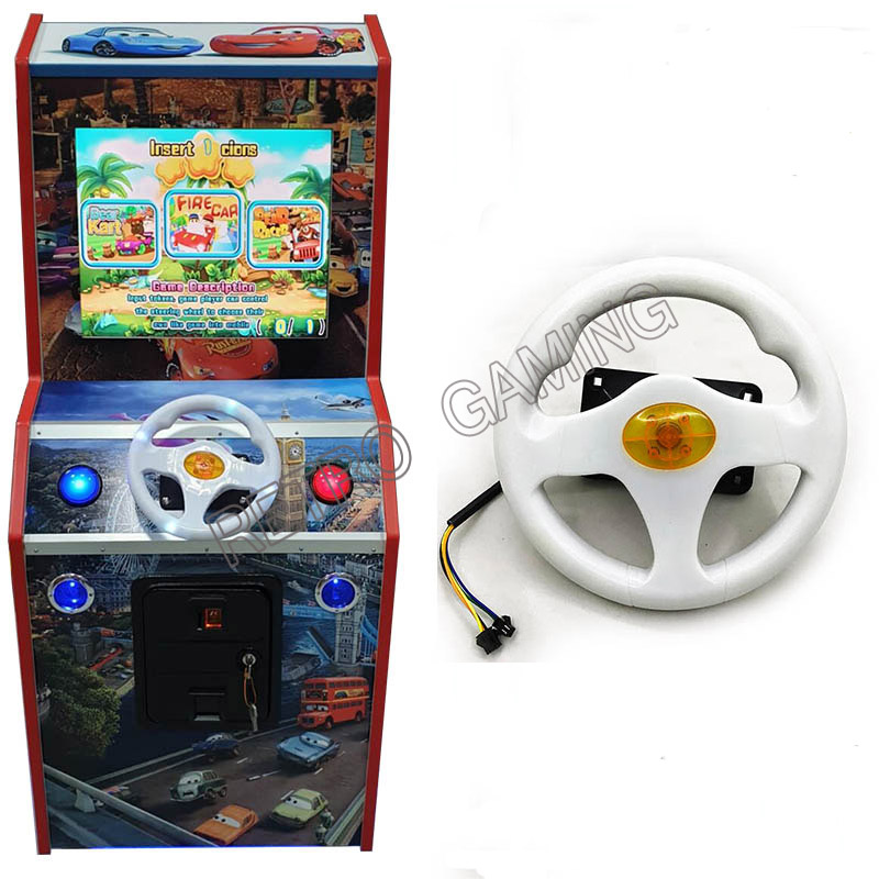 Racing Arcade Cabinet - Steering Wheel for 31 in 1