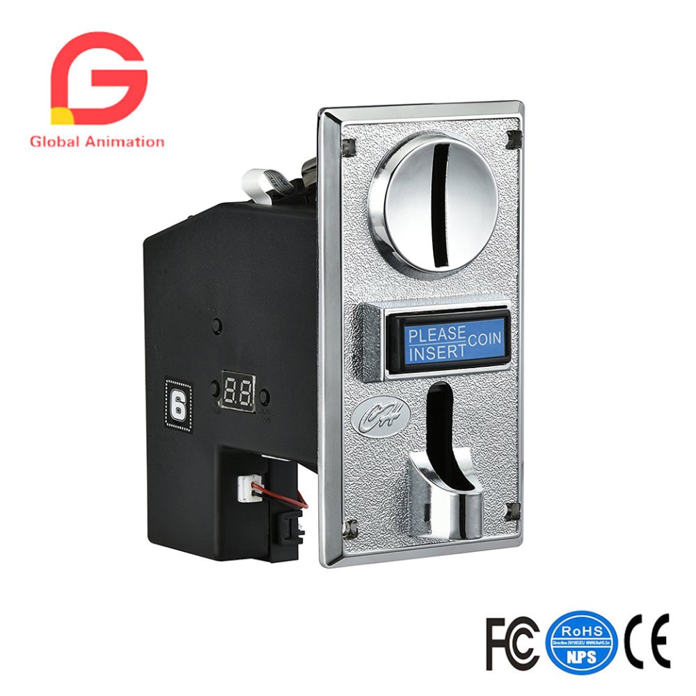 Arcade Games Vending - CH-924, 4 Multi Coin Mech Acceptor