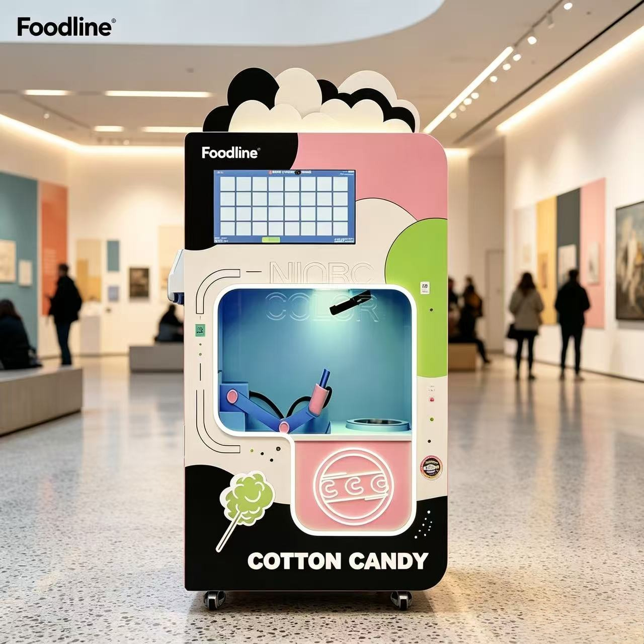 Candy Floss Machine - FL Manufacture Factory Automatic Cotton Candy