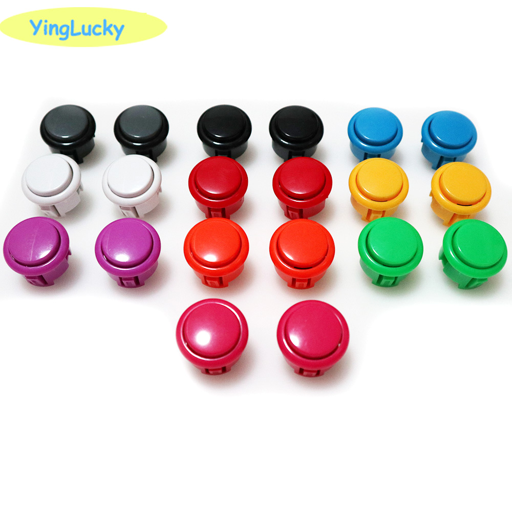Arcade Card Vending Machine - Yinglucky 100pcs Arcade Buttons Set 24mm/30mm