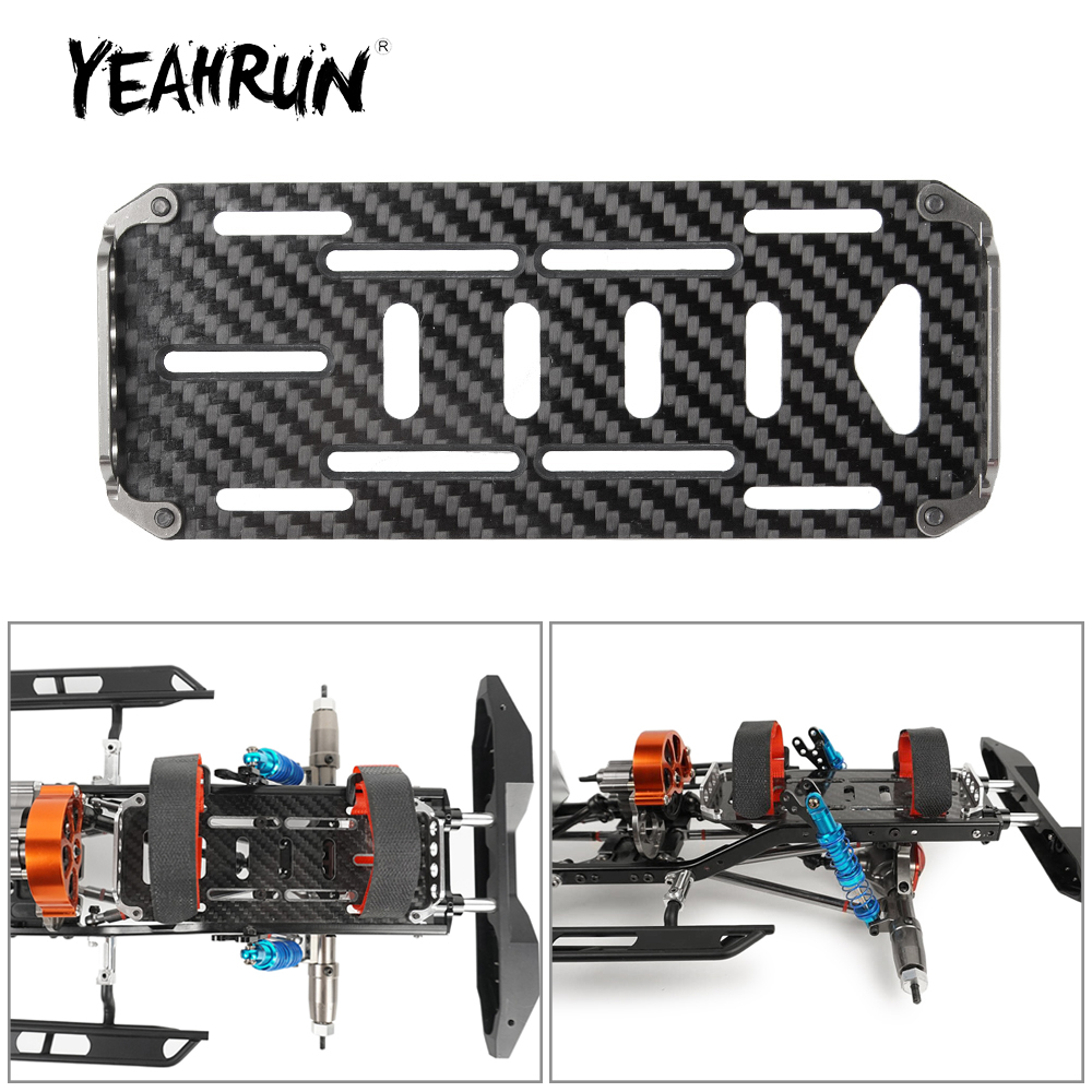 Racing Arcade Cabinet - YEAHRUN Carbon Fiber Battery Mounting Plate