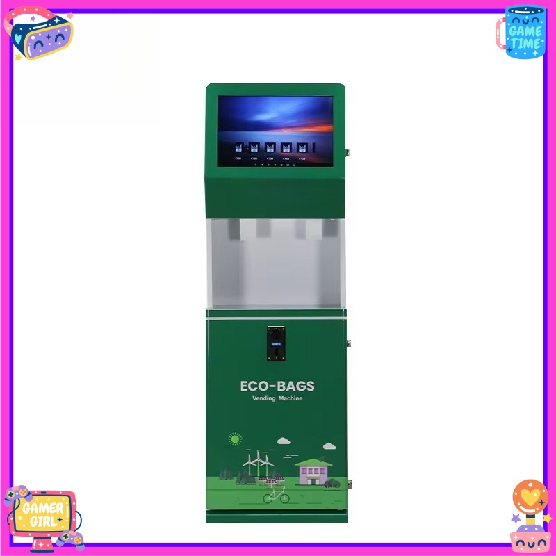Vending Machine Qr Code - Custom Smart Plastic Bag Recycling and