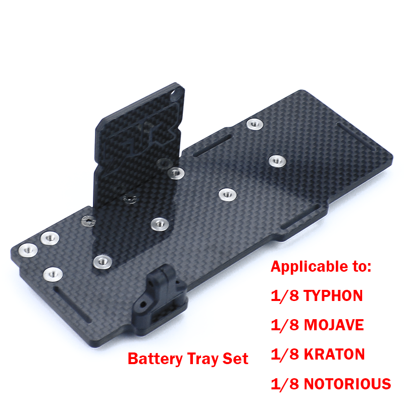 Racing Arcade Cabinet - Carbon Fiber Battery Tray Set Battery
