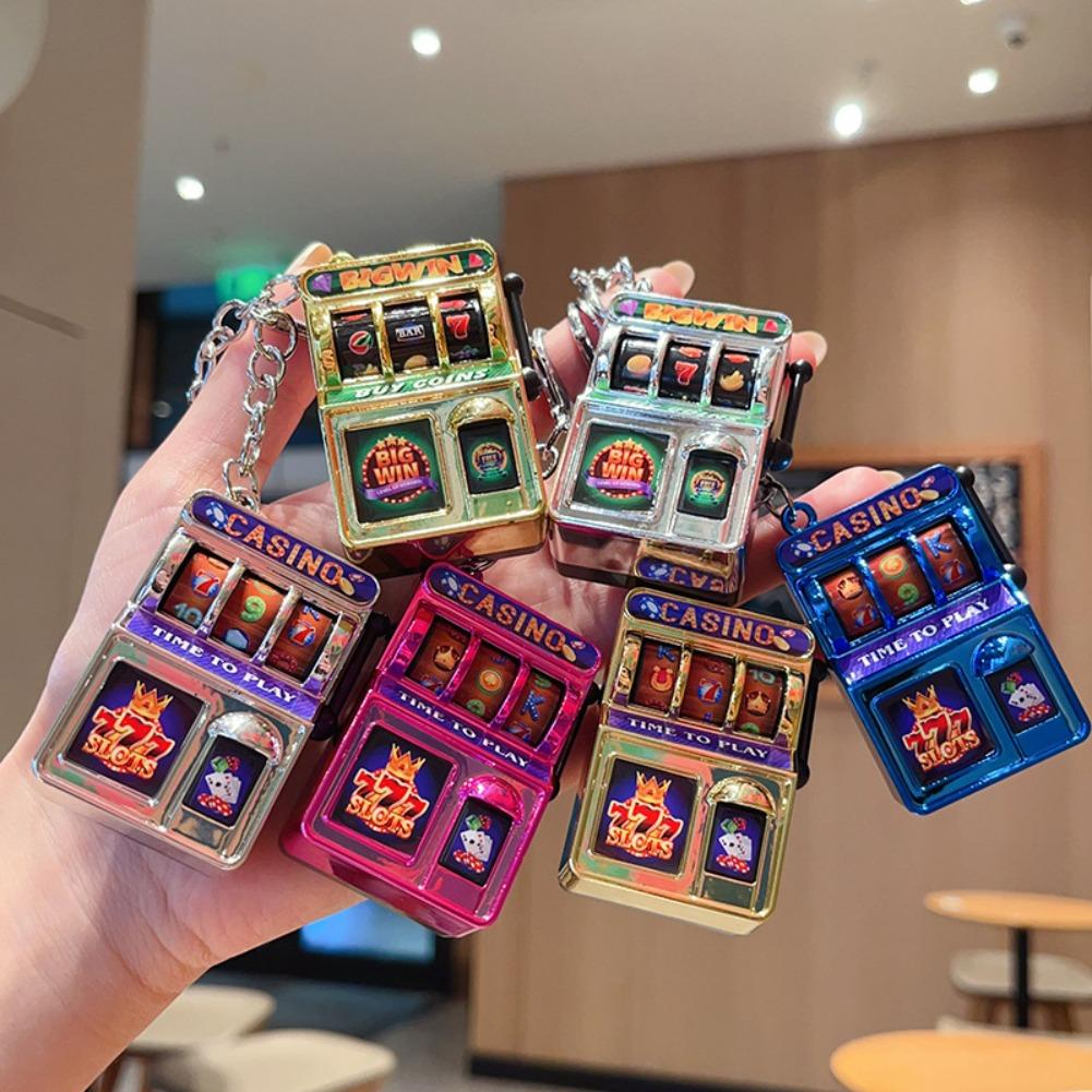 Fruit Slot Machine - Fashion Slot Machine Keychain Mini Lucky