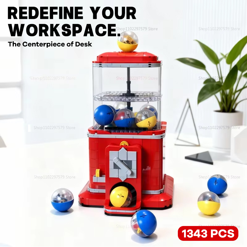 Coin Pusher Machine - New Creative Vending Machine Building Blocks