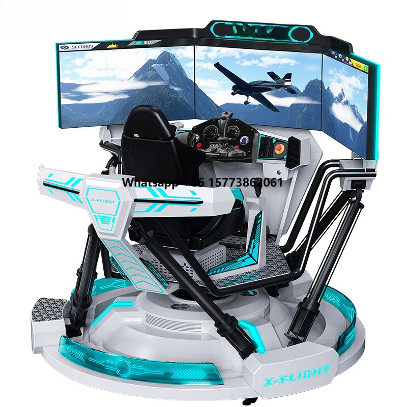 9D Vr Simulator - VR Flying Simulator Aircraft Teaching and