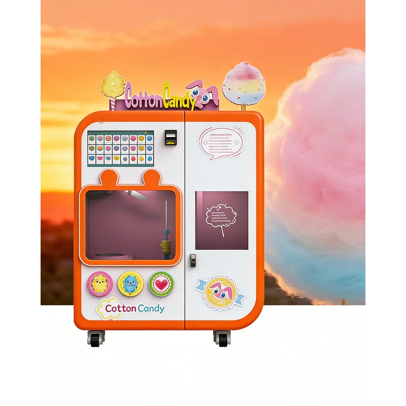 Candy Vending Machine - Fully Automatic Cotton Candy Vending Machine