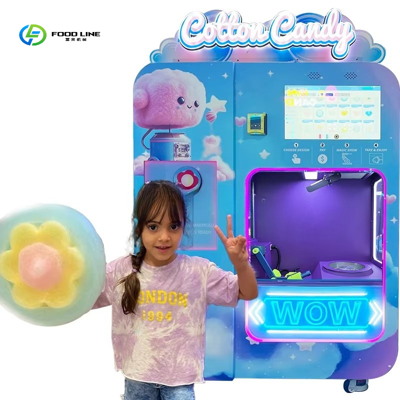 Candy Floss Machine - Customize Hot Sale Fully Automatic Cotton