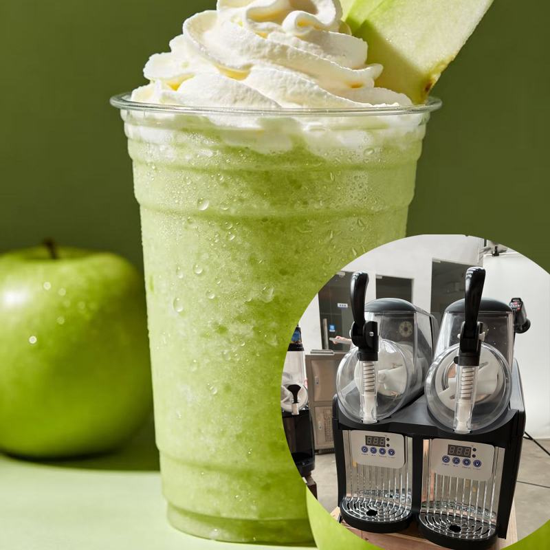 Slushie Machine Vending - 4L 2 Jar Commercial Slushie Machine