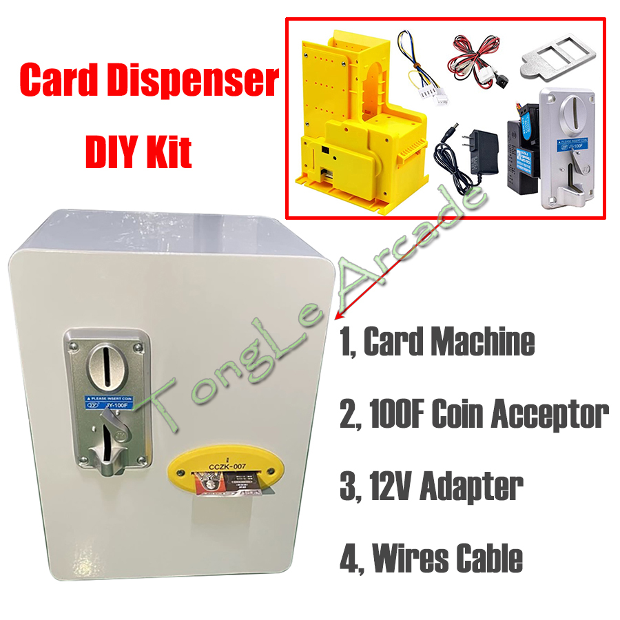 Arcade Card Vending Machine - Arcade Card Dispenser DIY Kit for