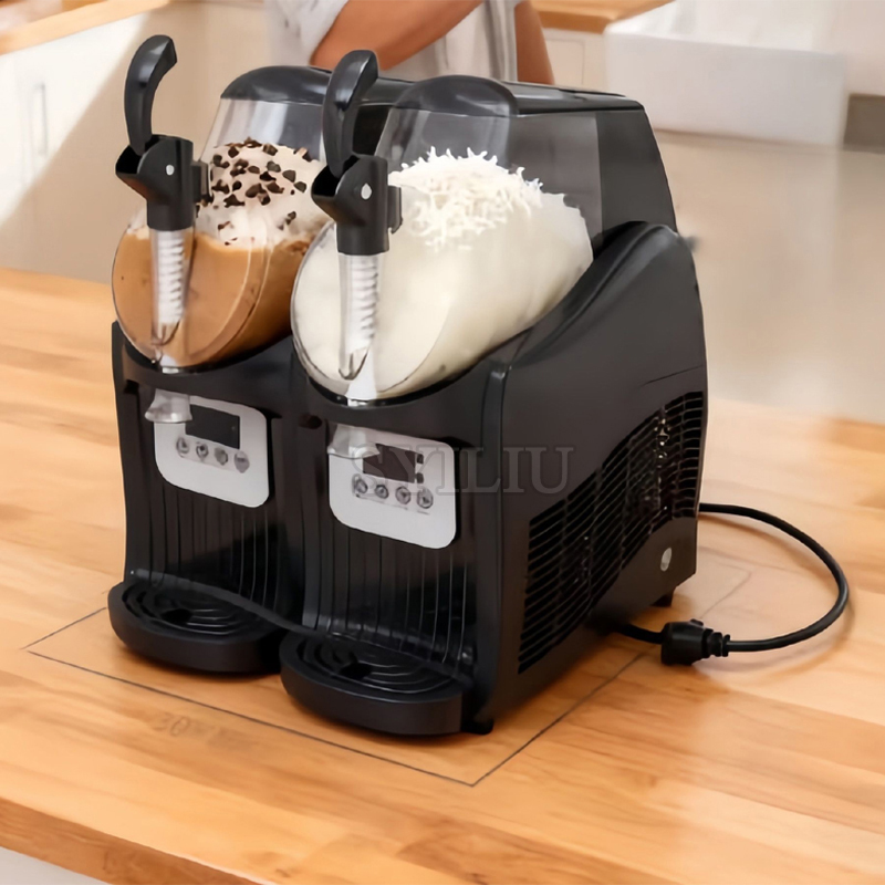 Slushie Machine Vending - Slushy Machine,4L Double Cylinder Slush Drink