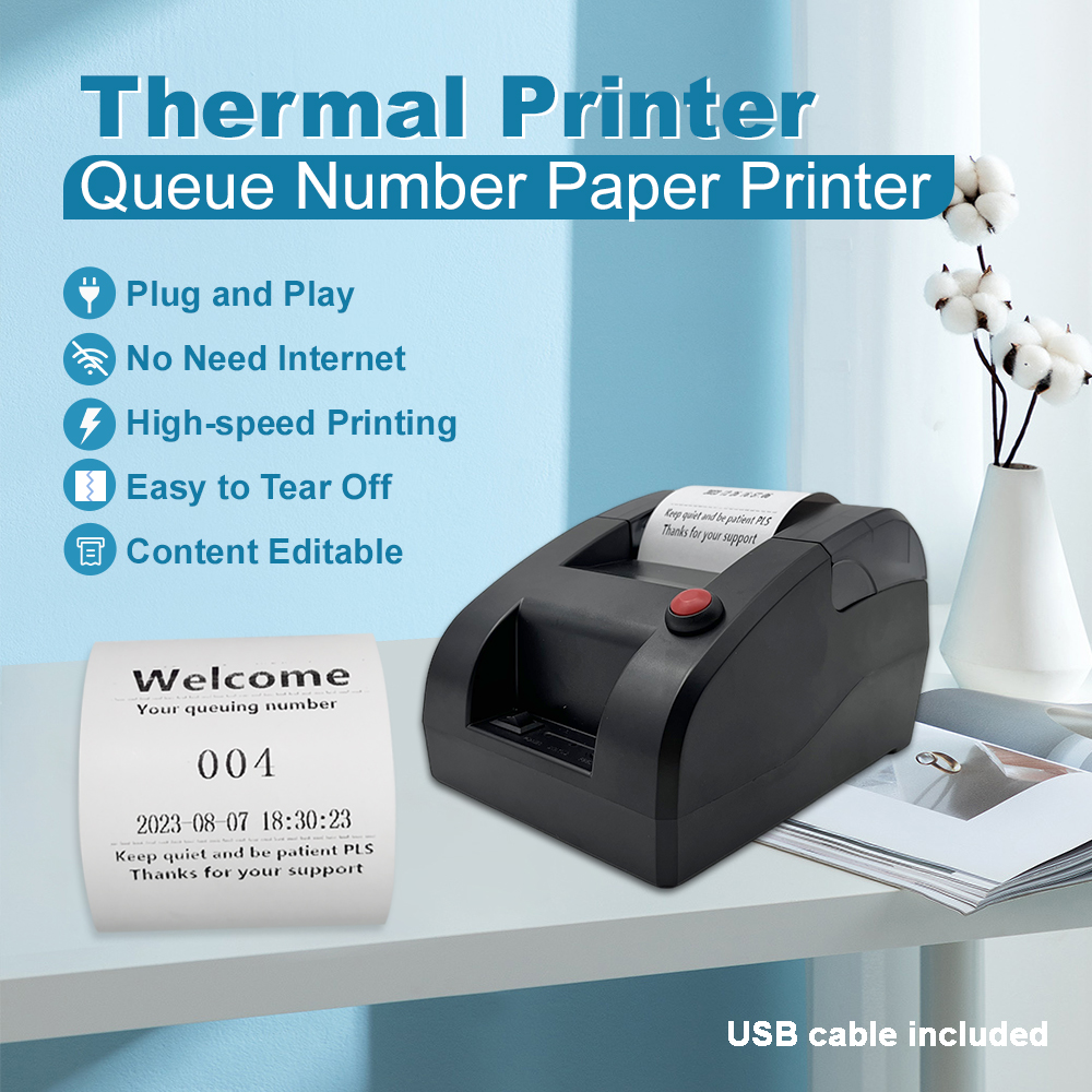 Ticket Redemption Machine - Ticket Turno Dispenser 57mm Label Receipt