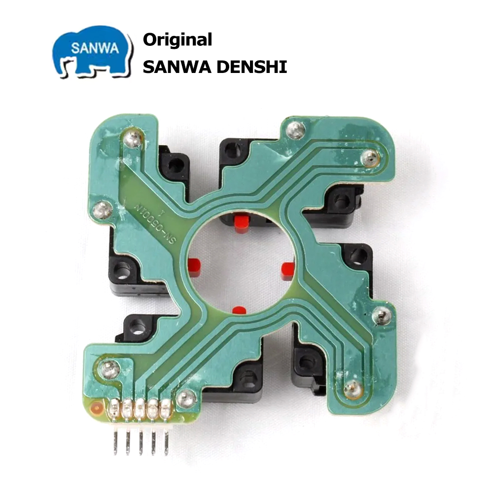 Arcade Button Pcb - 5Pin Micro Switch for Original Sanwa