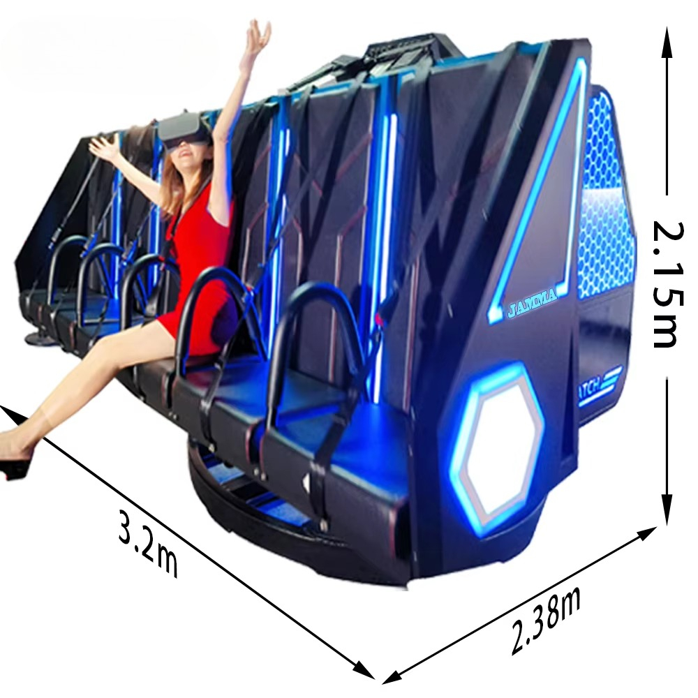 9D Vr Simulator - Indoor Amusement Park Product Entertainment 9D