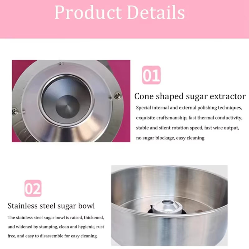 Candy Floss Machine - Automatic Electric Flower Sugar Making Cotton
