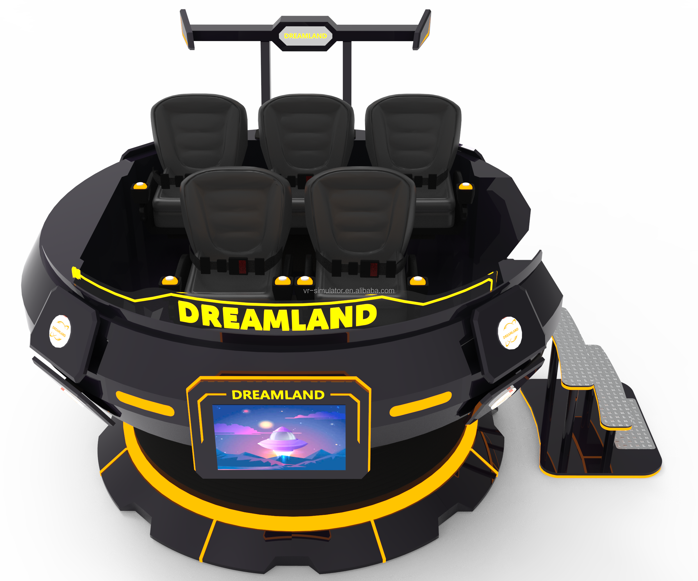 9D Vr Simulator - Dreamland 9d Vr Glasses Cabin Virtual