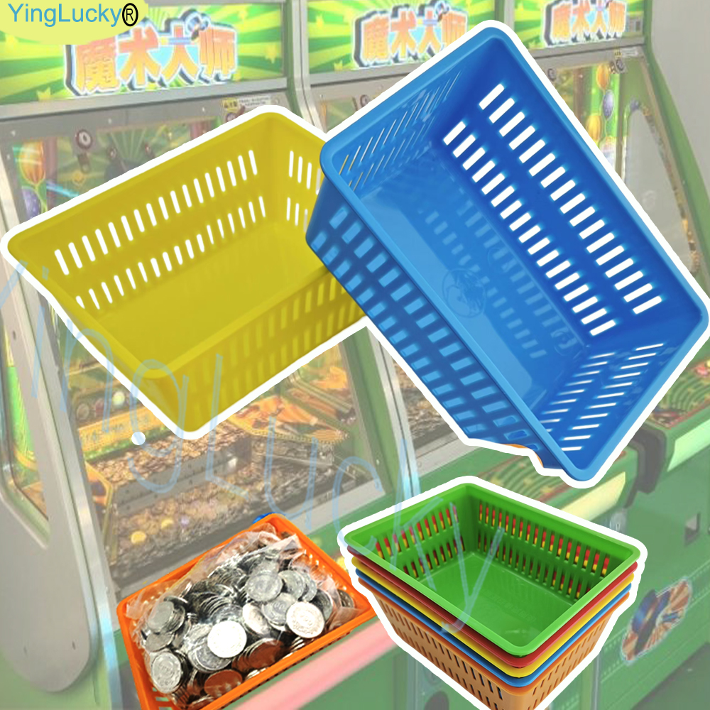 Coin Pusher Machine - NEW Arcade Game Token Storage Basket