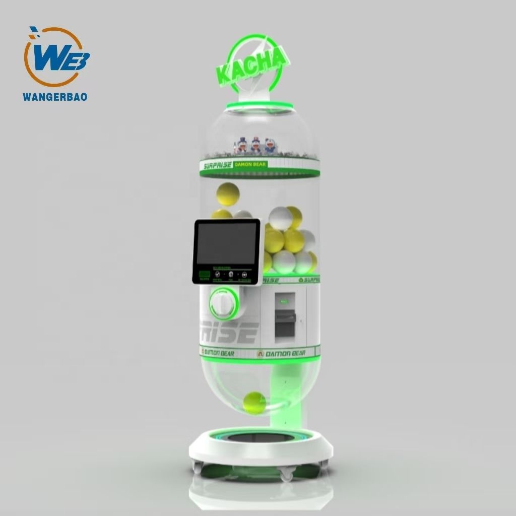 Prize Capsule Toy Machine - Wangerbao Customizable Electronic Gacha Machine Pink