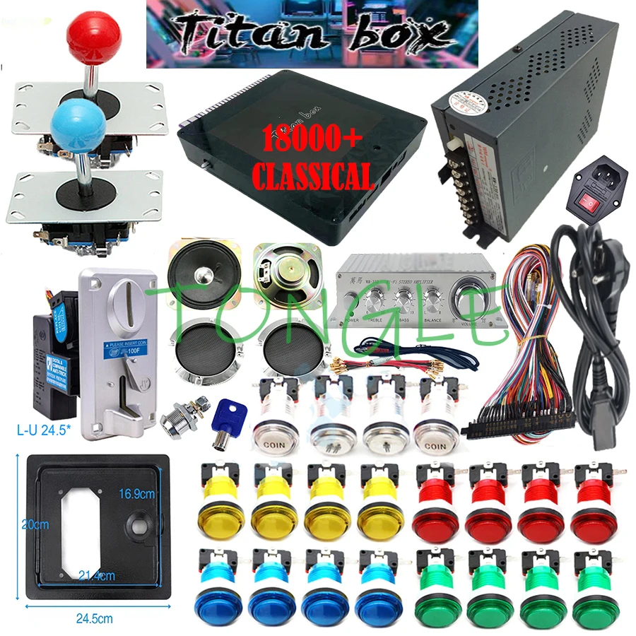Racing Arcade Cabinet - 2 Players Titan Box 18000+ in