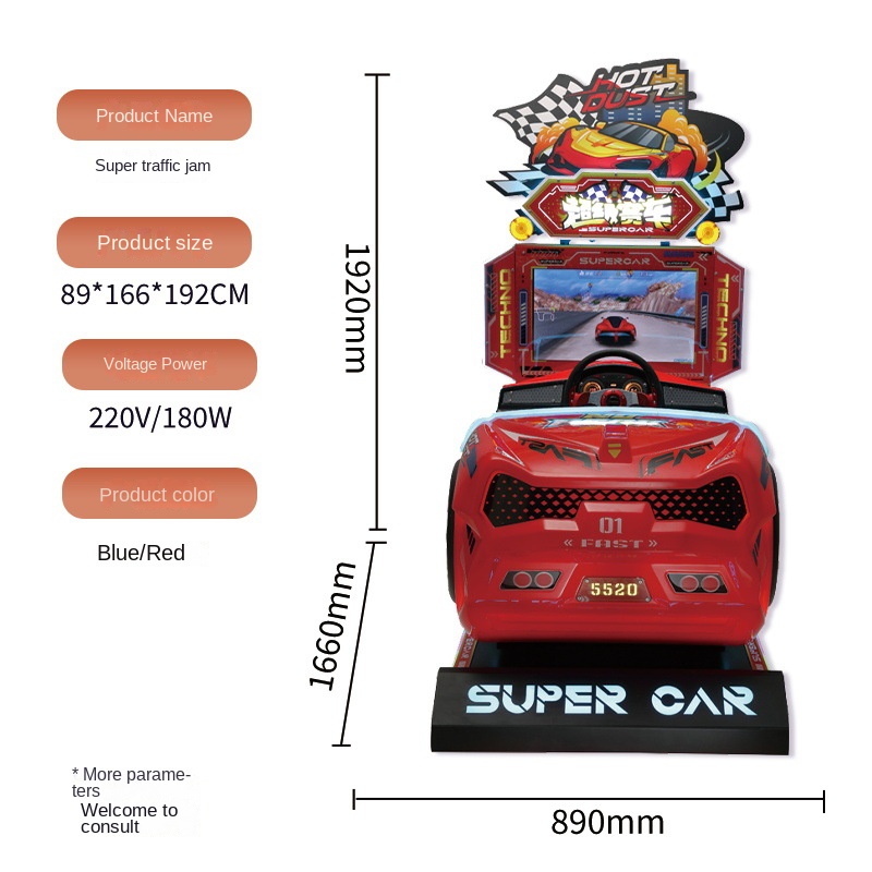 Racing Arcade Cabinet - Coin Operated Arcade Game Machine 26