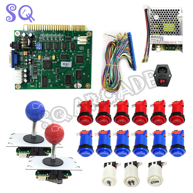 Arcade 60 in 1 Multi Game PCB  - Arcade Button Pcb 评论和价格