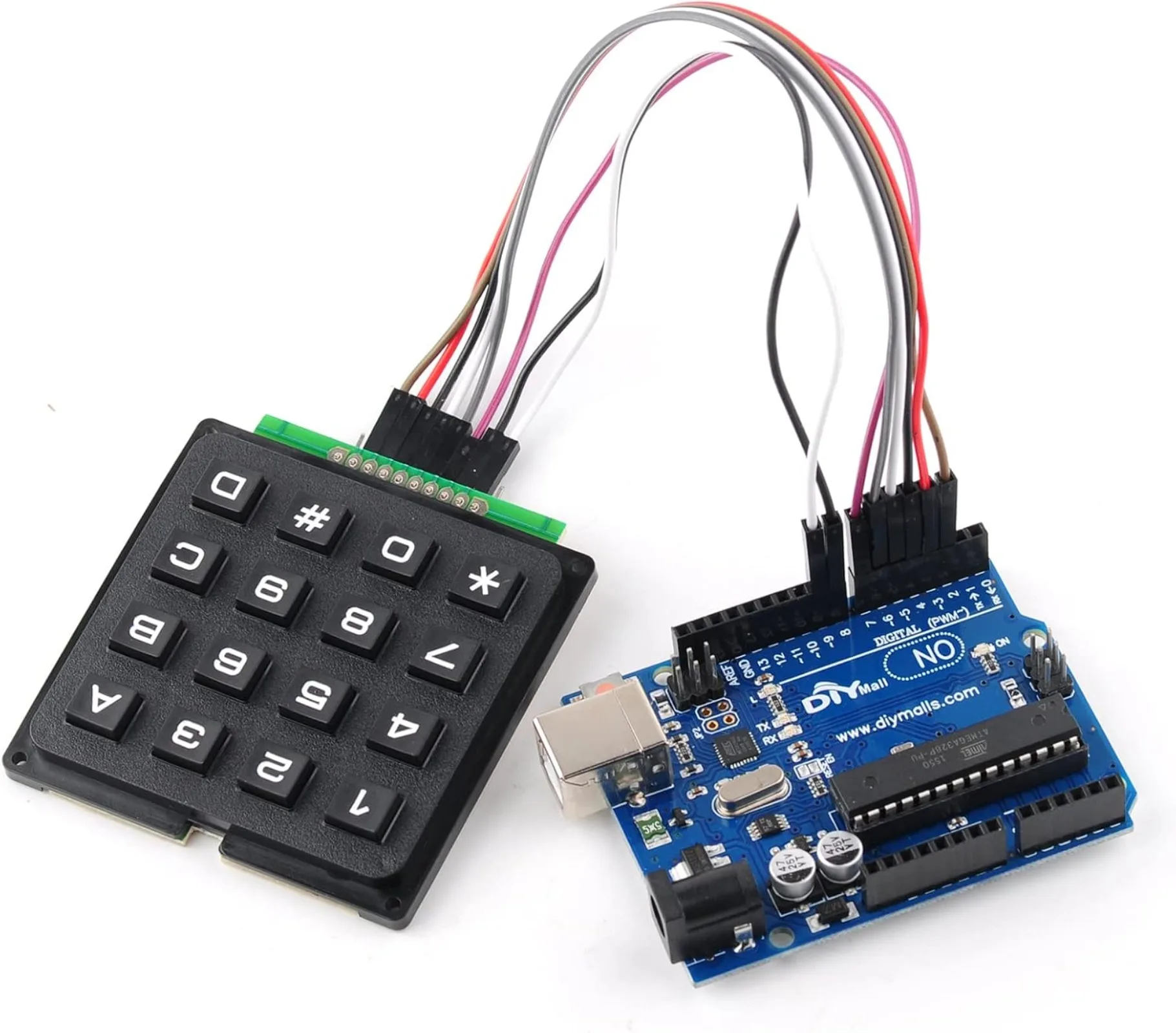 4x4 Matrix Membrane Keypad 16  - Arduino Vending Machine Project 评论和价格