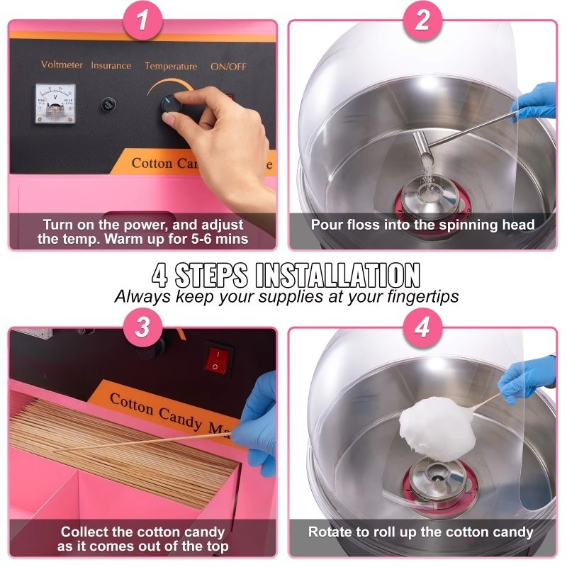 Commercial Candy Floss Machine - Candy Floss Machine 评论和价格