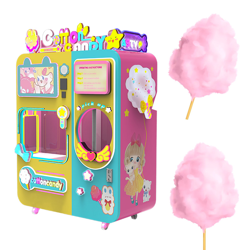 Customized Automatic Cotton Ca - Candy Vending Machine 评论和价格