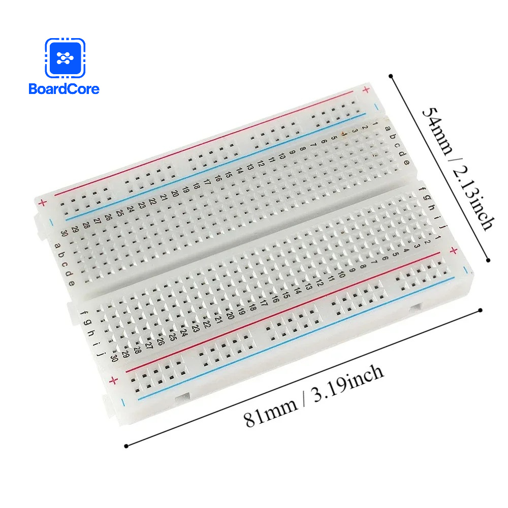 400 Hole Solderless Breadboard - Arduino Vending Machine Project 评论和价格