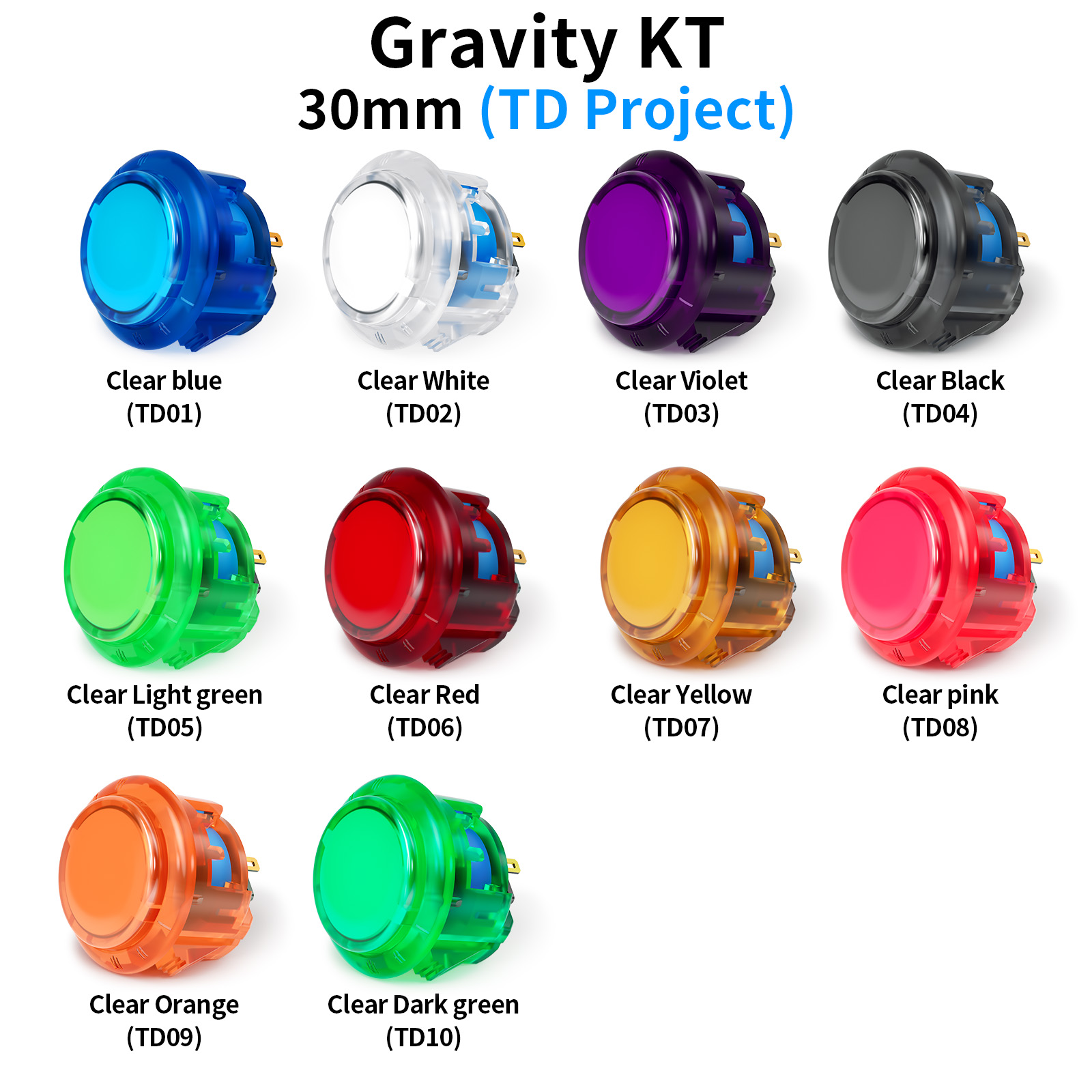 Qanba Gravity KT Arcade button - Joystick Arcade Parts 评论和价格