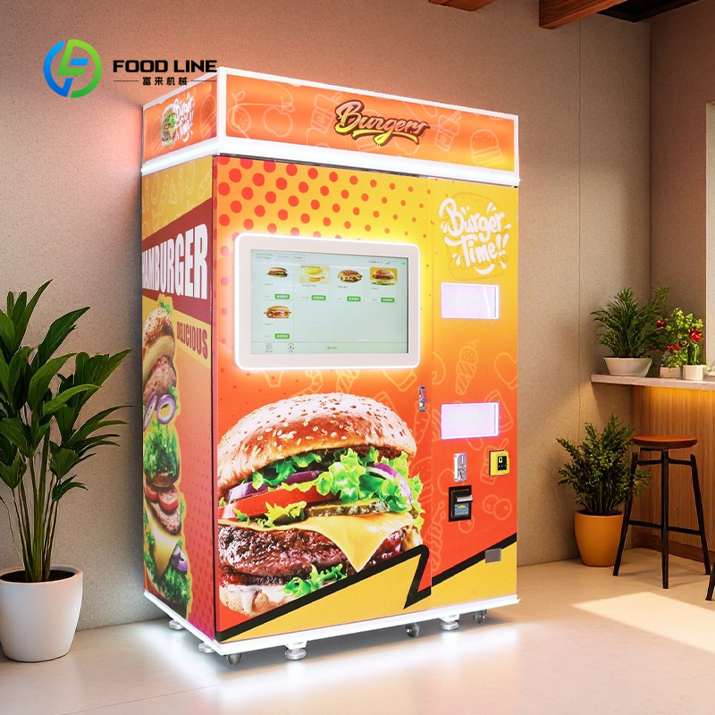 Automatic smart burger vending - Vending Machine Qr Code 评论和价格