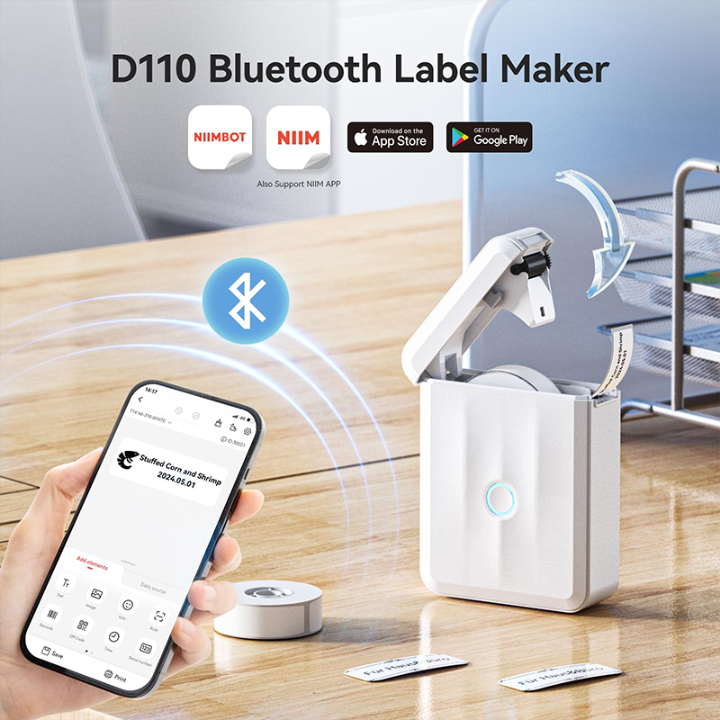 Niimbot D110 Wireless Mini Por - Ticket Redemption Machine 评论和价格