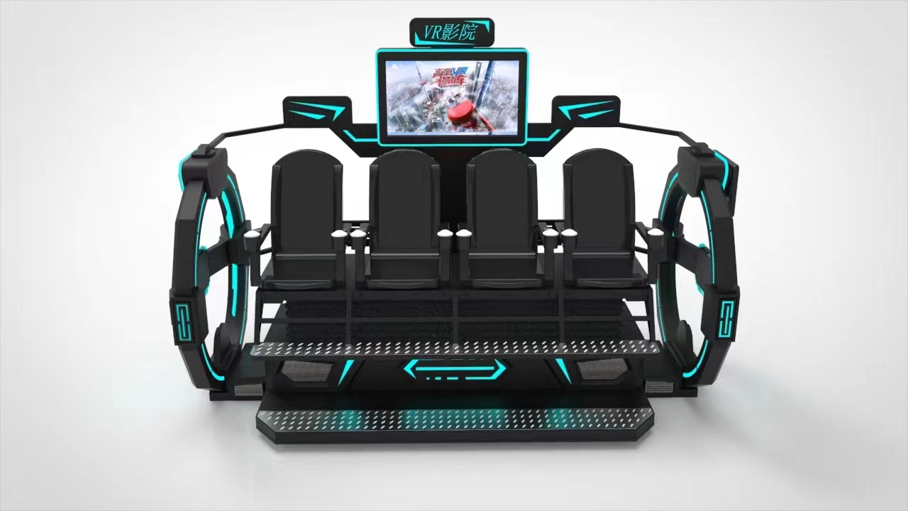 High Quality Theme Park 4 Seat - 9D Vr Simulator 评论和价格