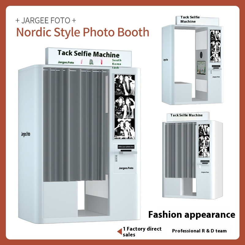 Nordic Style Portable All-in-O - Photo Booth Machine 评论和价格