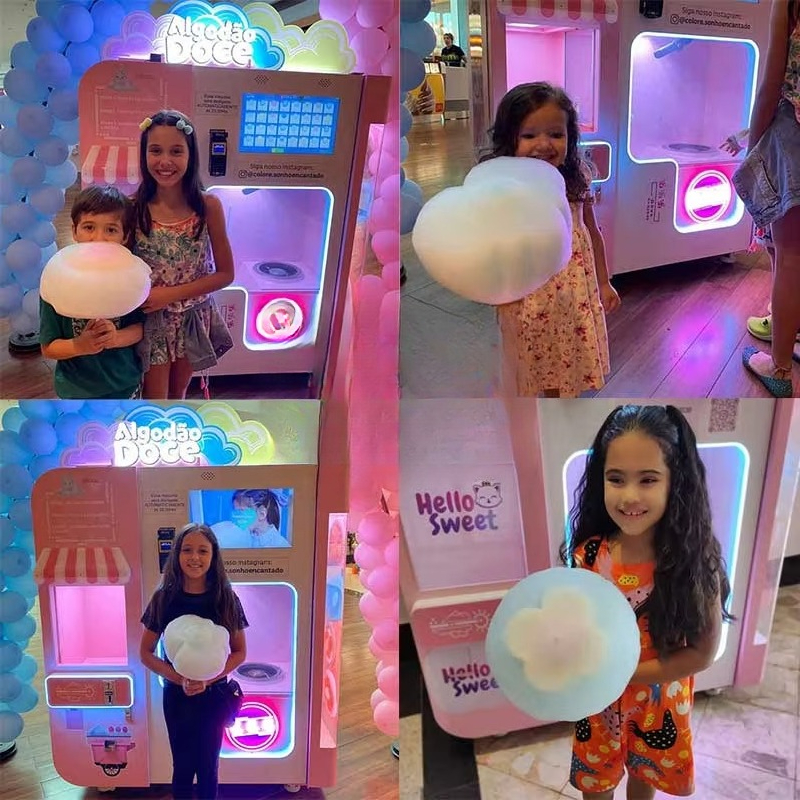 Mall Food Court Cotton Candy V - Candy Vending Machine 评论和价格