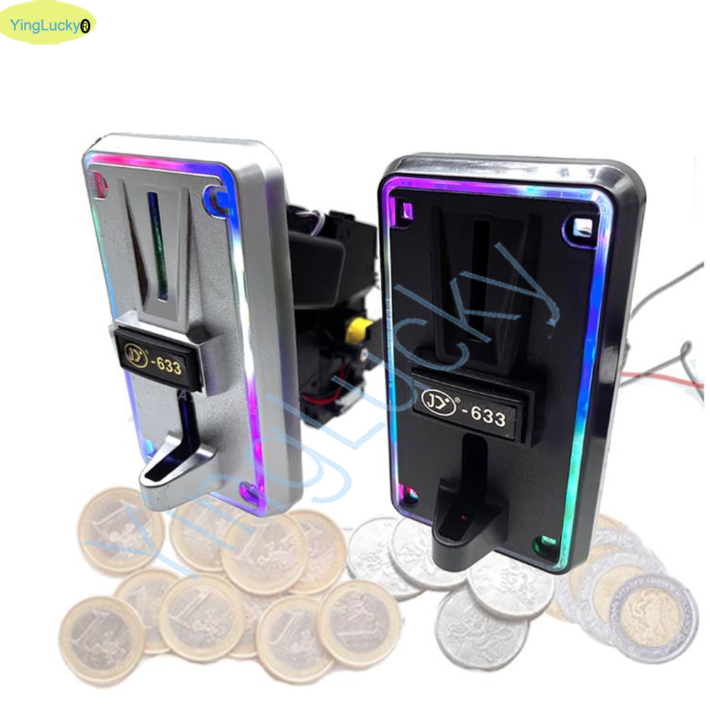 Colorful LED Multi Coin Accept - Arcade Games Vending 评论和价格