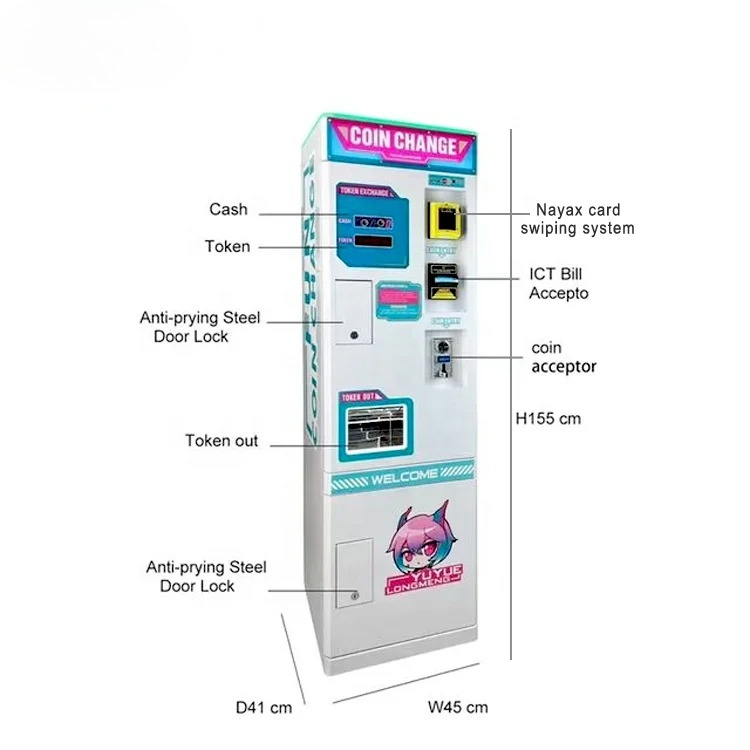 Hot Sale Nayax Card Swiping Sy - Arcade Card Vending Machine 评论和价格