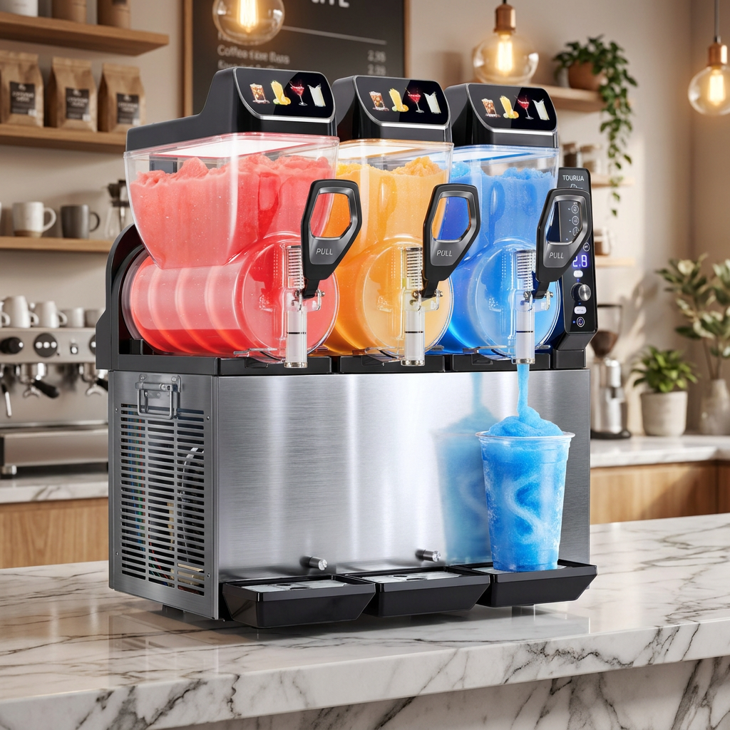1 tank 2 tank 3 tank Slushy Ma - Slushie Machine Vending 评论和价格