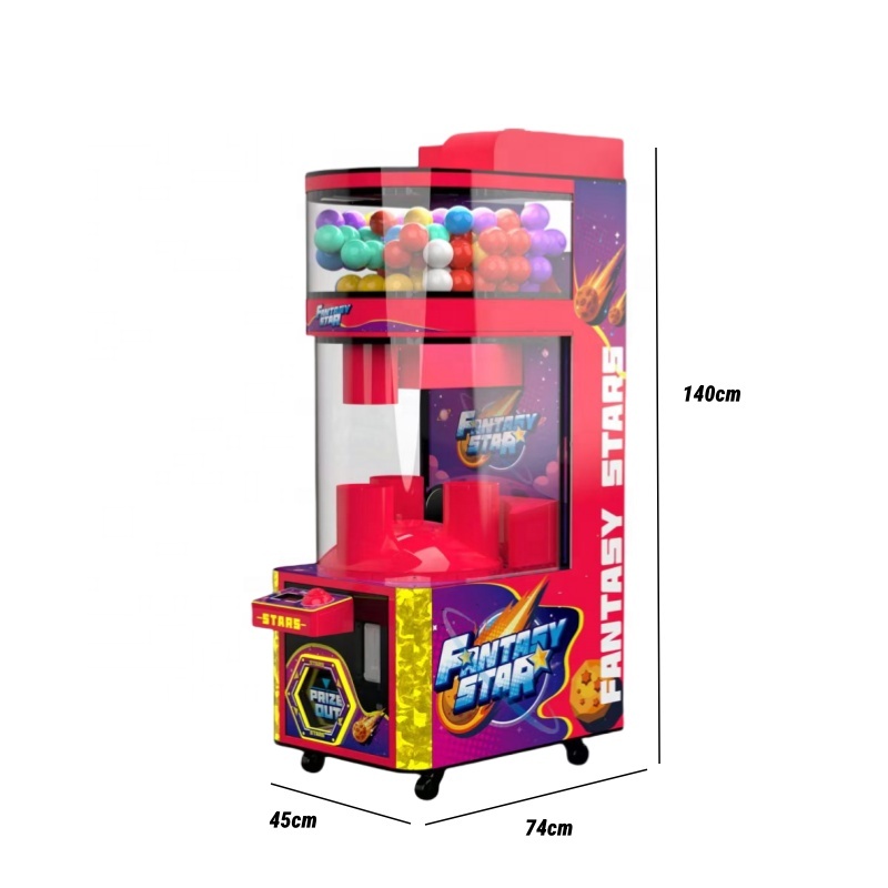 Amusement Park Metal Coin Oper - Prize Capsule Toy Machine 评论和价格
