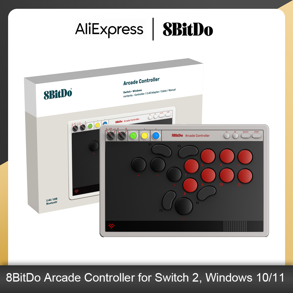 8BitDo All-Button Arcade Contr - Arcade Button Pcb 评论和价格