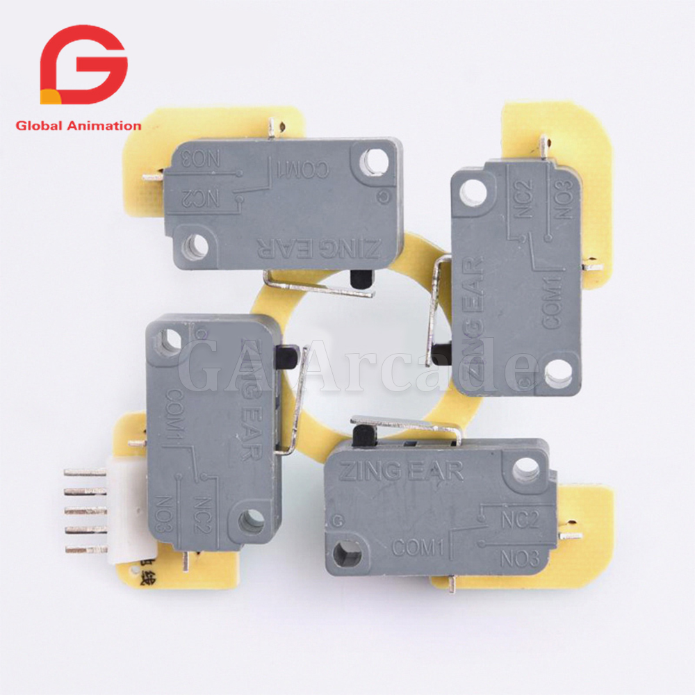 Micro Switch 5 Pin Joystick Pa - Joystick Arcade Parts 评论和价格