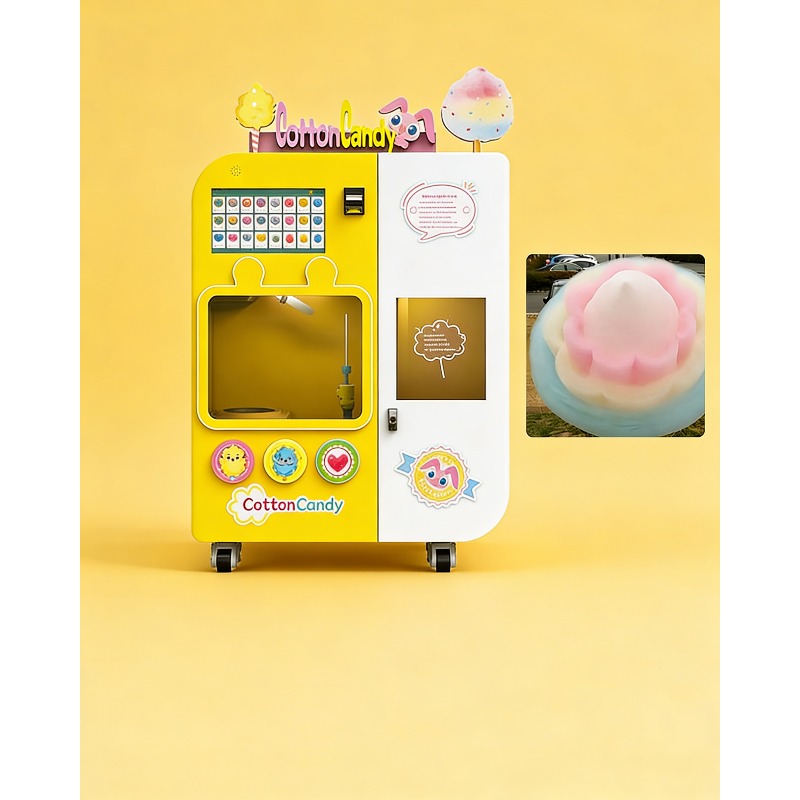 Fully Automatic Cotton Candy V - Candy Vending Machine 评论和价格