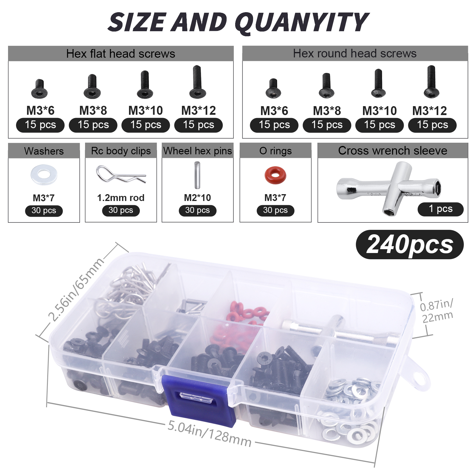 Hobbypark RC Screws Kit M3 Hex - Racing Arcade Cabinet 评论和价格