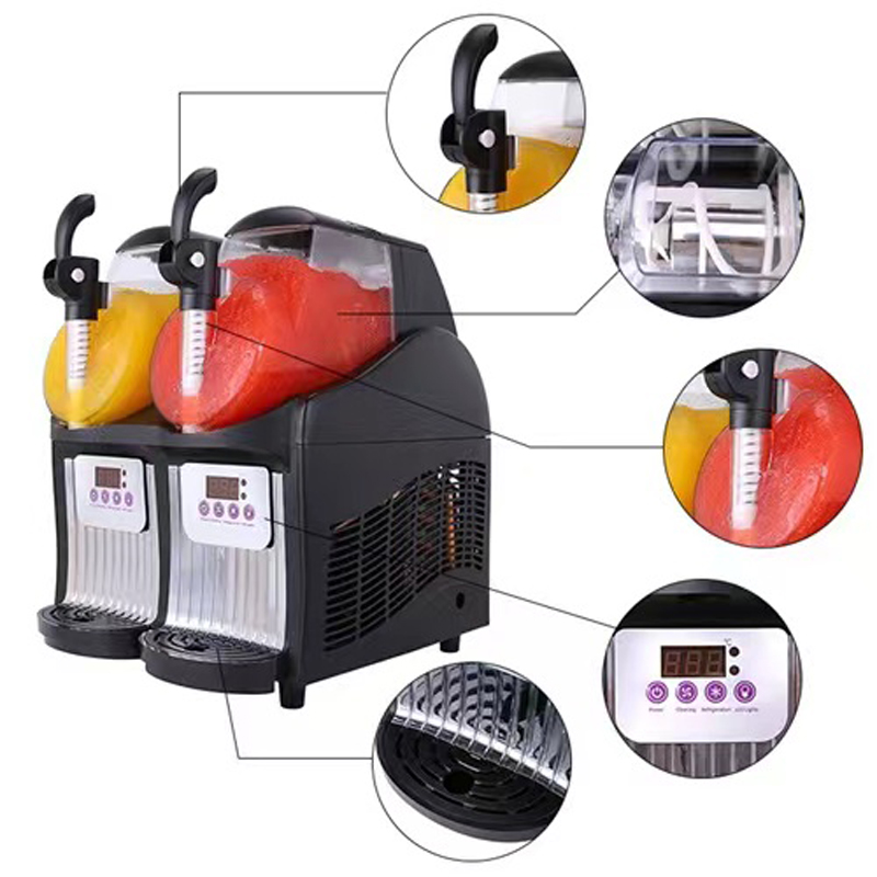 4L 2 Jar Commercial Slushie Ma - Slushie Machine Vending 评论和价格